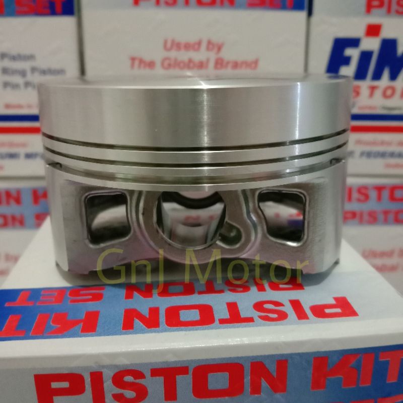 Piston kit FIM Modifikasi Dia. 70 71 72 mm Pen Pin 15 Bahan Mentah-3