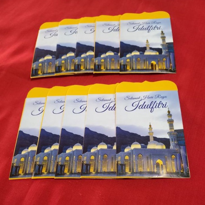

Amplop Lebaran Sedang (1 bungkus isi 10)