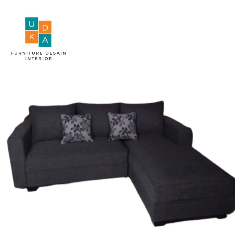 Sofa Bed Minimalis ( Sofa L sudut Kursi Tamu )