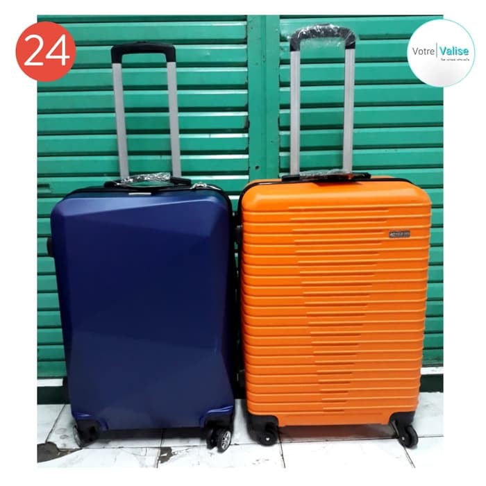 Terlaris Koper fiber Polo Twin 24 inch murah tas travel Keren
