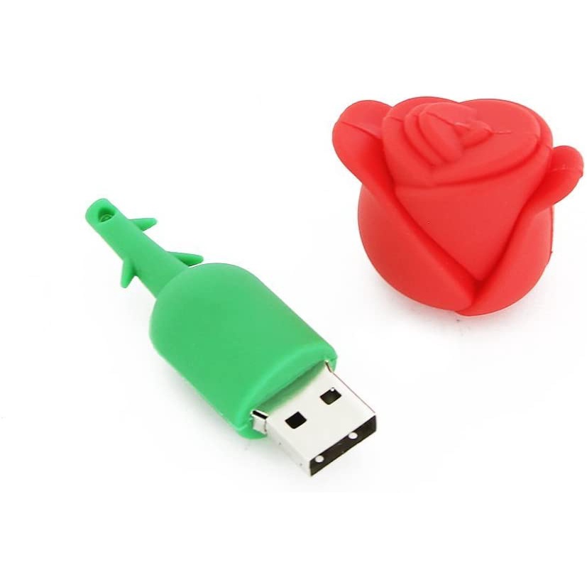 Red Rose Pendrive 128GB 16GB 32GB 64GB Cocok Untuk Trick Pendrive 1TB 2TB 1GB 8GB