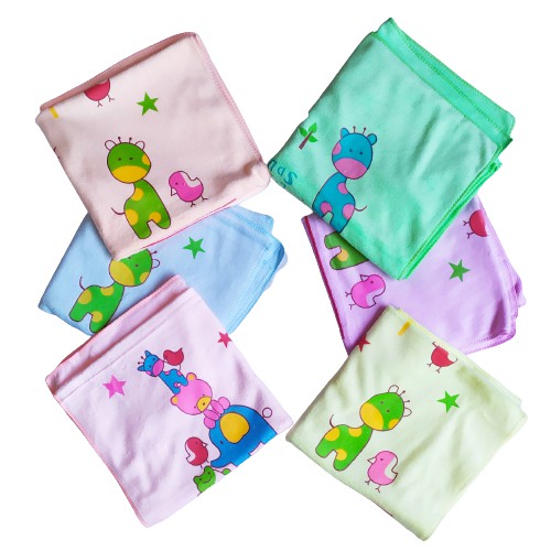 Handuk Bayi Lembut dan Tebal nyerap air 50 x 100 / handuk bayi motif / handuk bayi karakter / Handuk Anak Bayi Microfiber/Handuk Mandi Anak Bayi