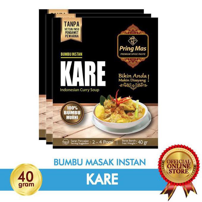 

Paling Dicari] Bumbu Masak Kare Pring Mas 2-4 Porsi