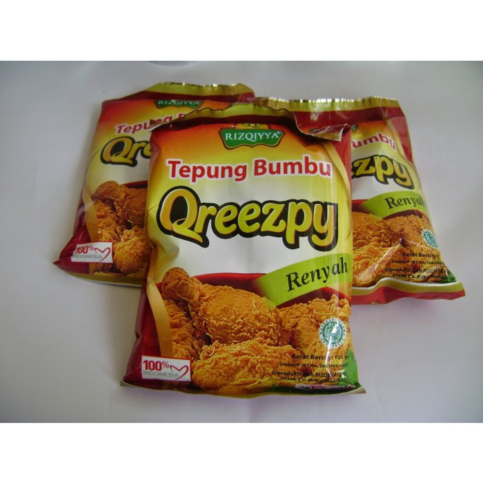 

NEW Tepung Bumbu QREEZPY NON-MSG / TANPA Vetsin