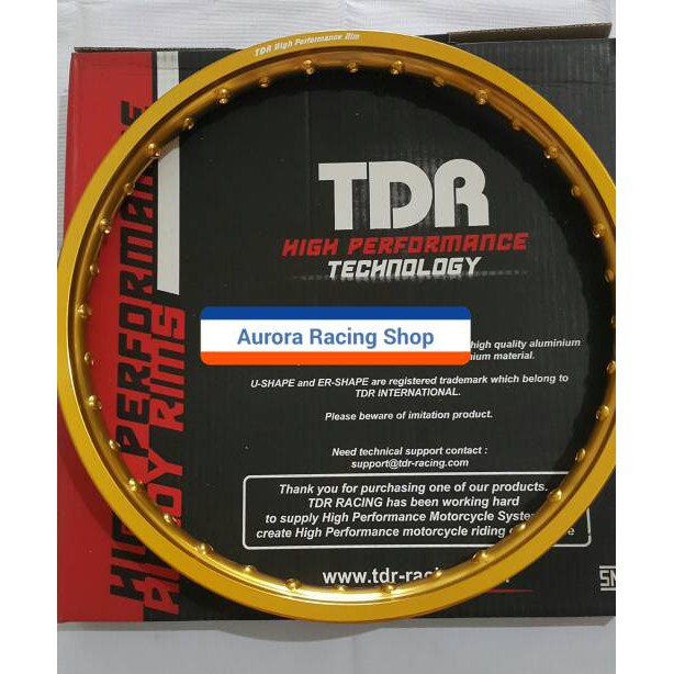Velg TDR W Shape 140x17 Gold