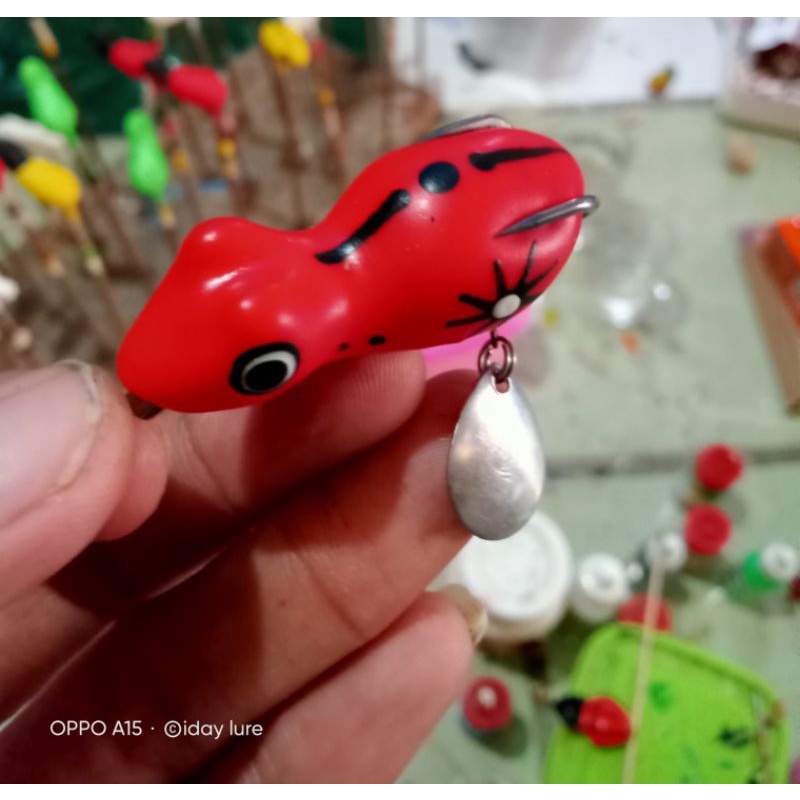 soft frog umpan casting gabus