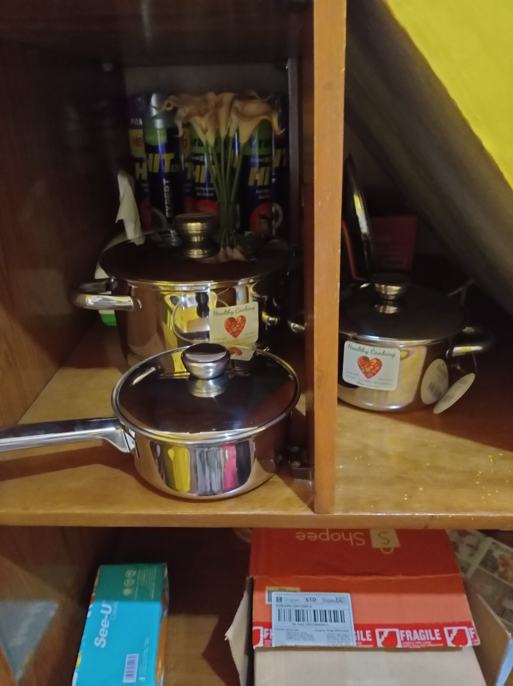 Panci Susu Bima Prima / Saucepan 16 Cm Stainless Inox Premium