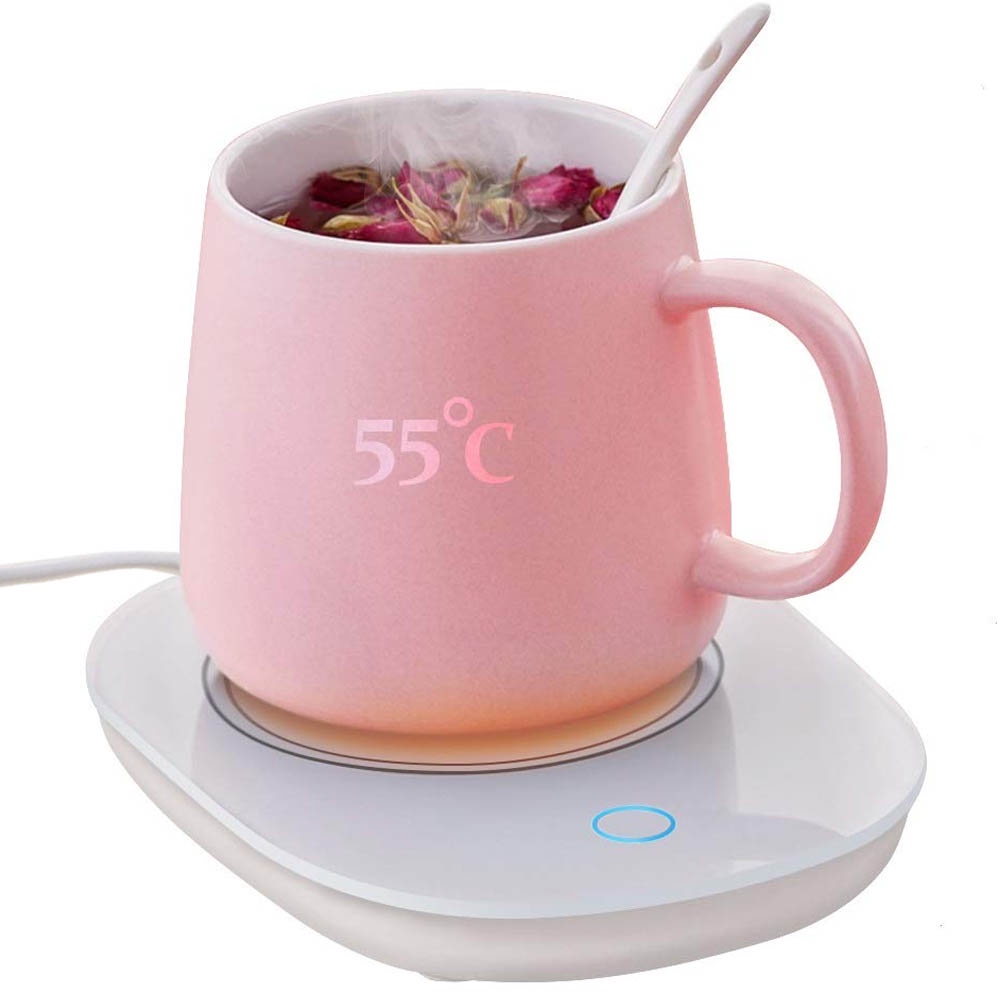 Tatakan Gelas Penghangat Cangkir Minuman  - Cup Mug TG23 Warmer Tatakan Gelas Pemanas Kopi Teh Susu Elektrik 16Watt Automatic