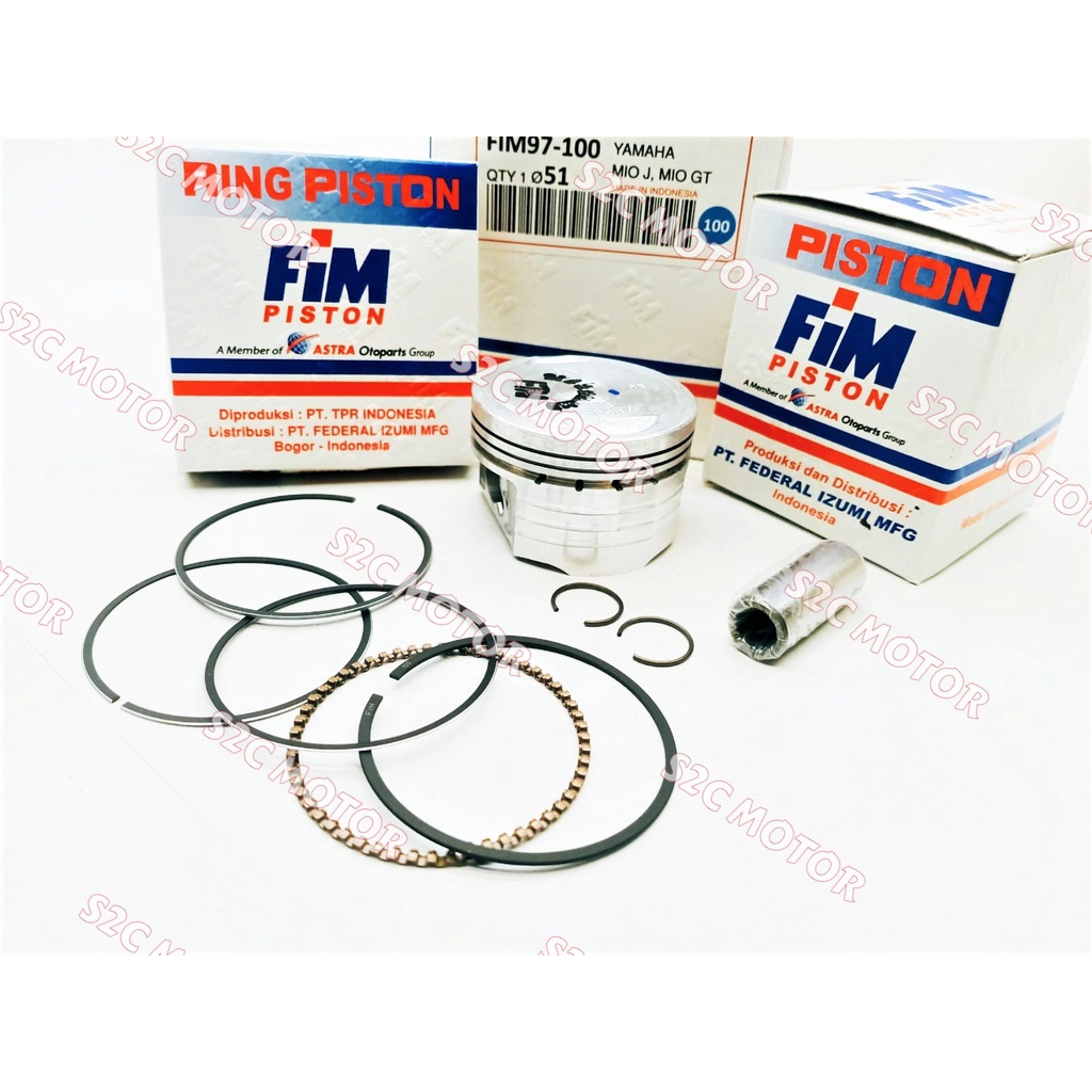 PISTON KIT MIO J MIO GT MIO SOUL GT FIM97 FIM 97 PIN 13-3