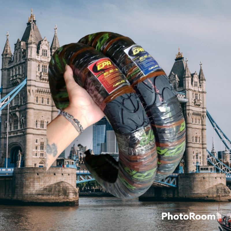 TERMURAH  ban luar Tubles  1set Motor Matic80/90&90/90 Ring 14 ,Vario Beat Scoopy Spacy Lama