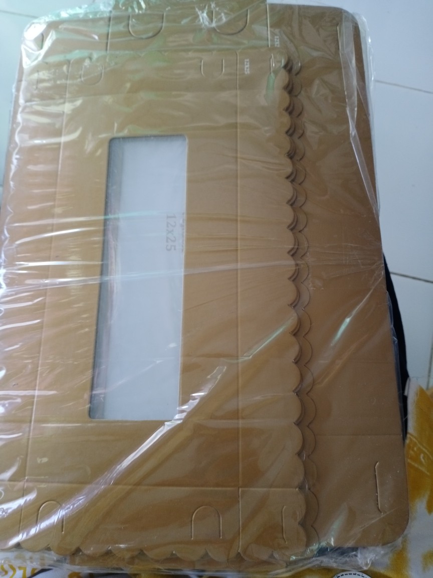 Dus Kue Cake Bolu Brownies Kotak Emas 12x25 Cm (minimal 5 Pcs)