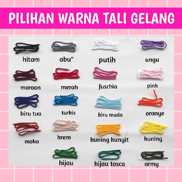 GELANG PERSAHABATAN Twist