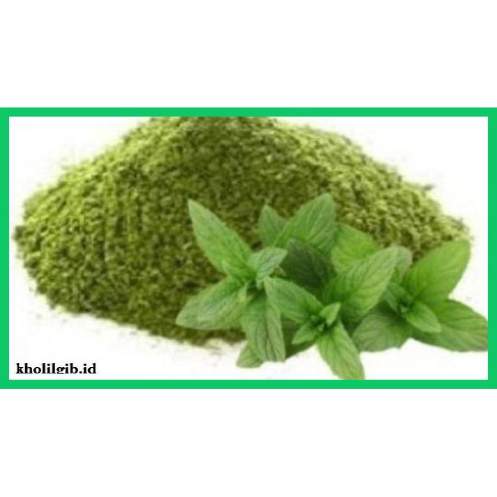 

lanoisidartdrink- mint leaves powder 50g/daun mint -asliii-bngittt.