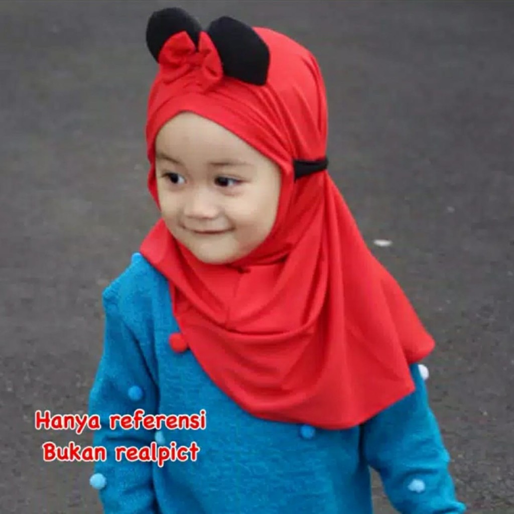 Jilbab Anak Pita Kepala