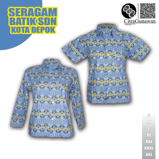 SERAGAM BATIK DEPOK SD - BATIK DEPOK