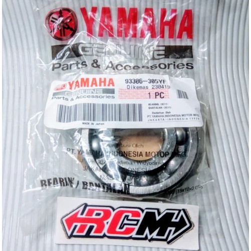 LAKER LEHER BEARING UKURAN 6305 ORI ORIGINAL YAMAHA YGP ASLI 93306-305YF