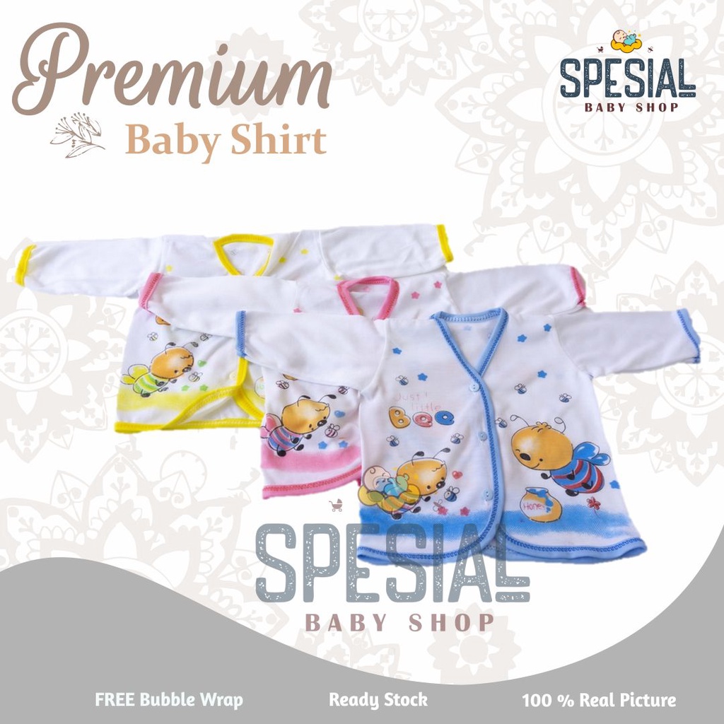 Baju bayi polos 12 pcs[selusin]- baju bayi newborn- baju bayi premium- pakaian bayi 12pcs,10pcs,8pcs-1