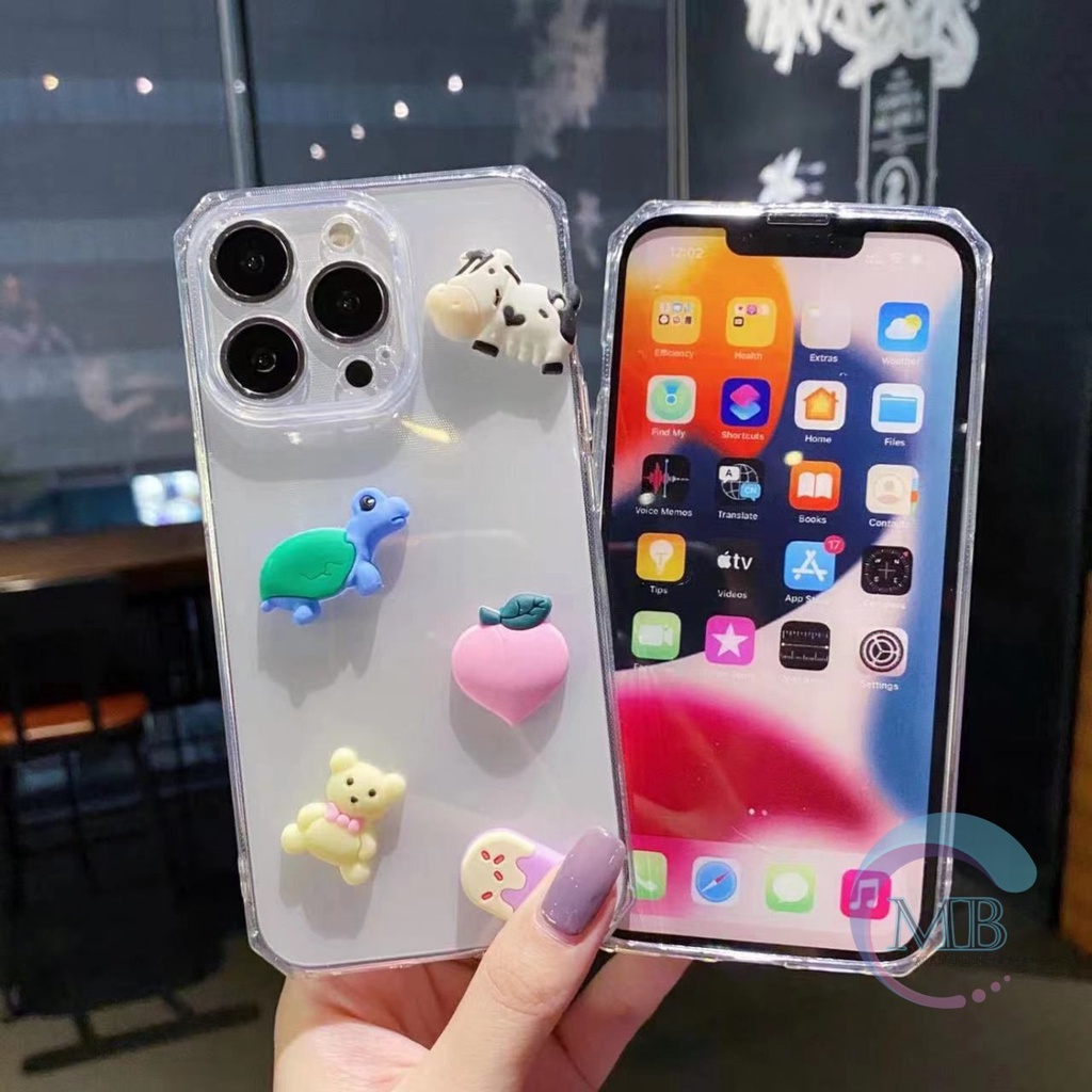 Y022 CLEAR CASE SOFTCASE CLEAR JELLY KARAKTER 3D CUTE SAMSUNG A03S J2 PRIME GRAND PRIME A10S M01S A20S A21S A31 A51 A12 MB2615