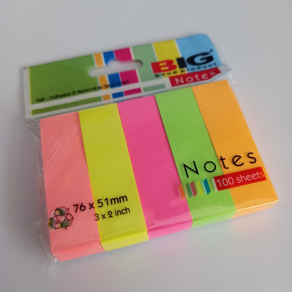 

Sticky Note Rainbow 5 Warna Pembatas Buku Kertas Warna Warni