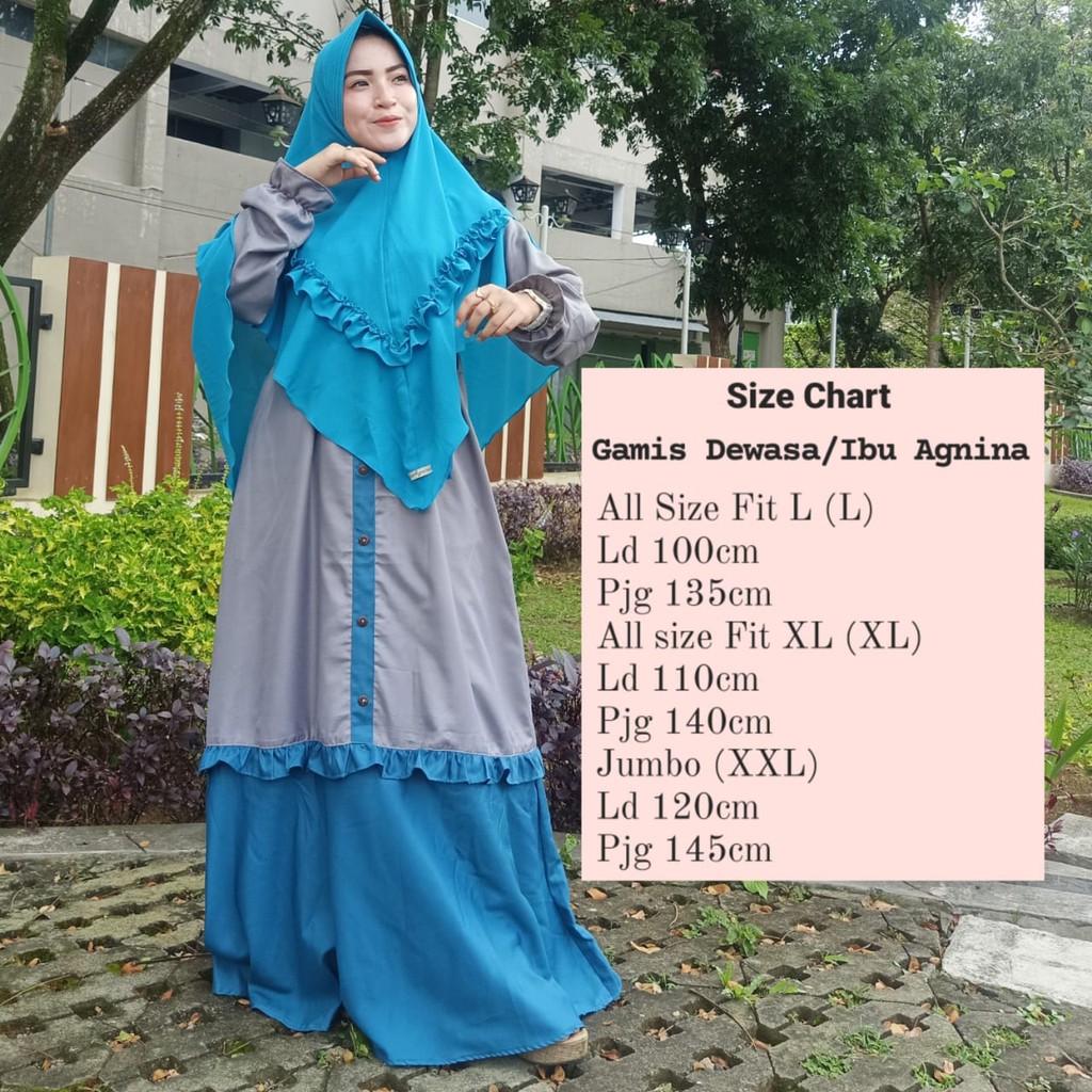 FREE BABY GOLD Gamis Ibu Anak Toyobo Sarimbit Couple