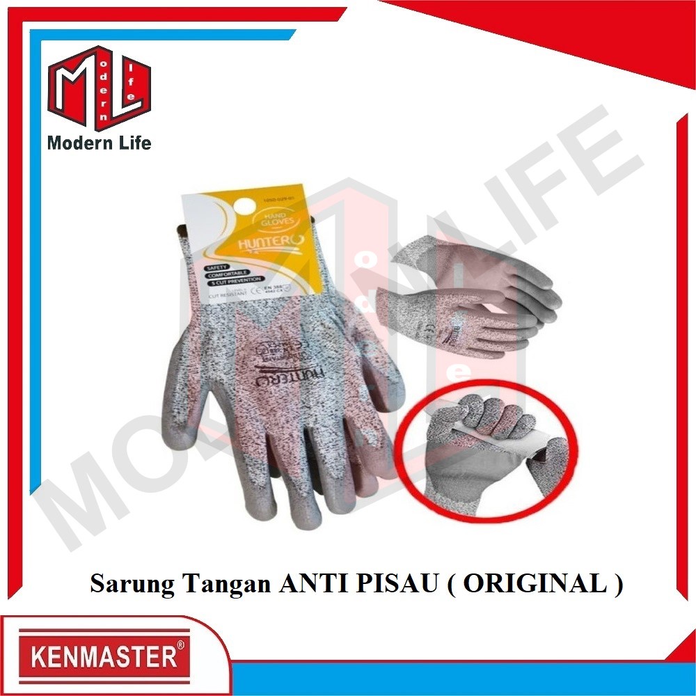 Sarung Tangan Kerja Anti Iris Anti Sayat Pisau Cut Resistant Gloves