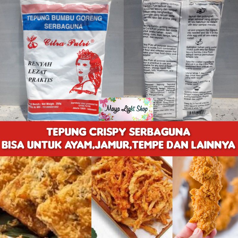 Tepung bumbu Ayam Kentucky 250gr tepung bumbu crispy ayam goreng tempe jamur garing tepung serbaguna