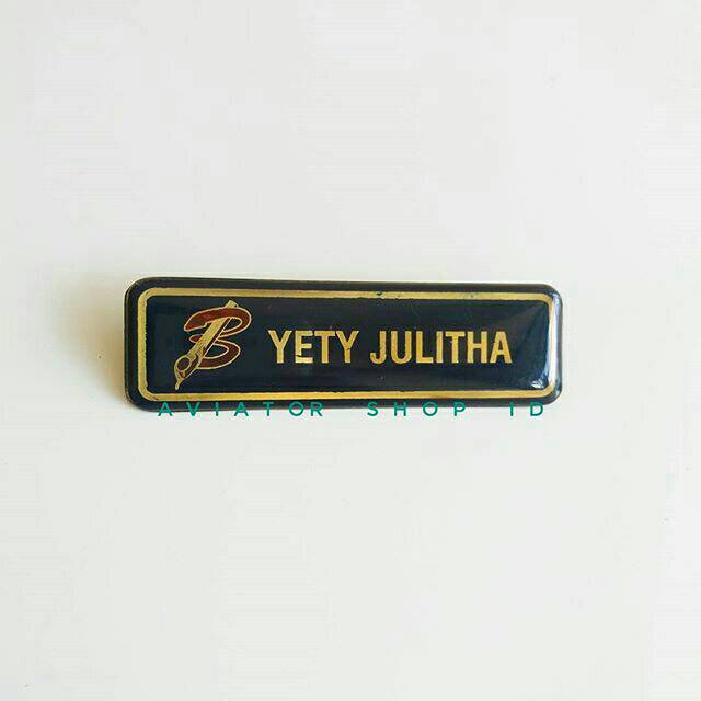 CUSTOM NAME TAG PRAMUGARI BATIK AIR