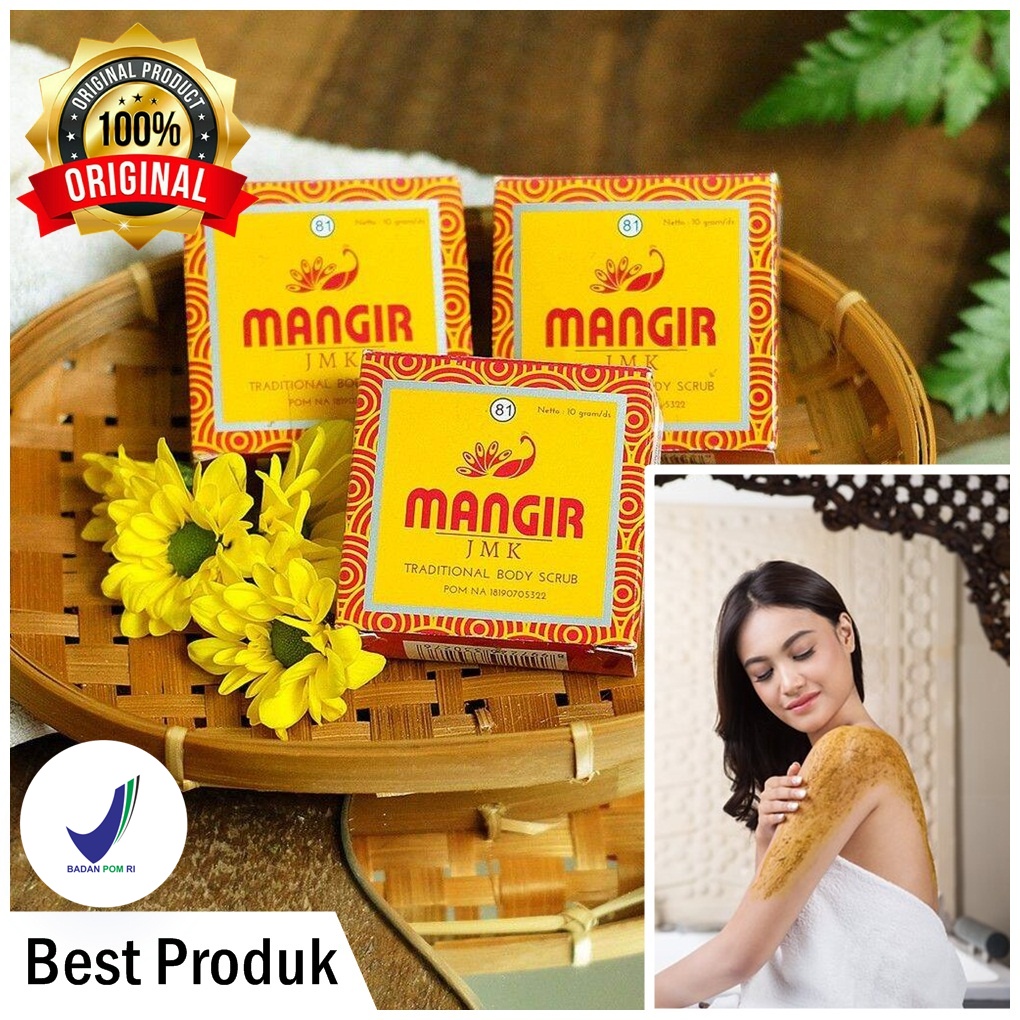 lulur mangir jmk nyonya meneer pengangkat sel kulit mati penghilang daki di badan mencerahkan bpom