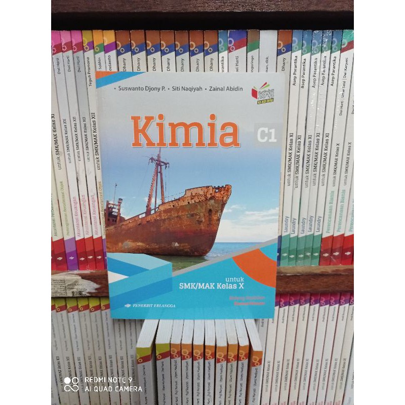 Buku SMK Kimia Kelas X SMK Erlangga