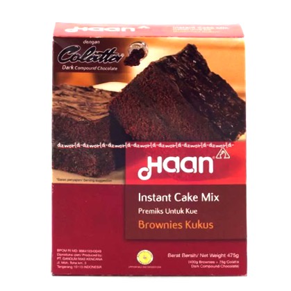 Haan Instant Cake Mix Premiks 475gr Untuk Kue Brownies Kukus Colatta Tepung Instan Premik Haans Membuat Kue Brownis Kue Ultah Ulang Tahun