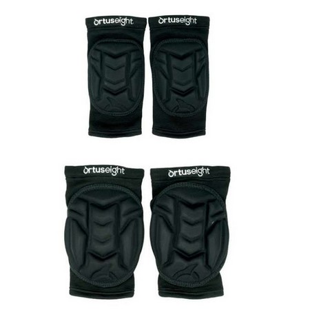 FORTE KNEEPAD & ELBOWPAD ORTUSEIGHT BLACK