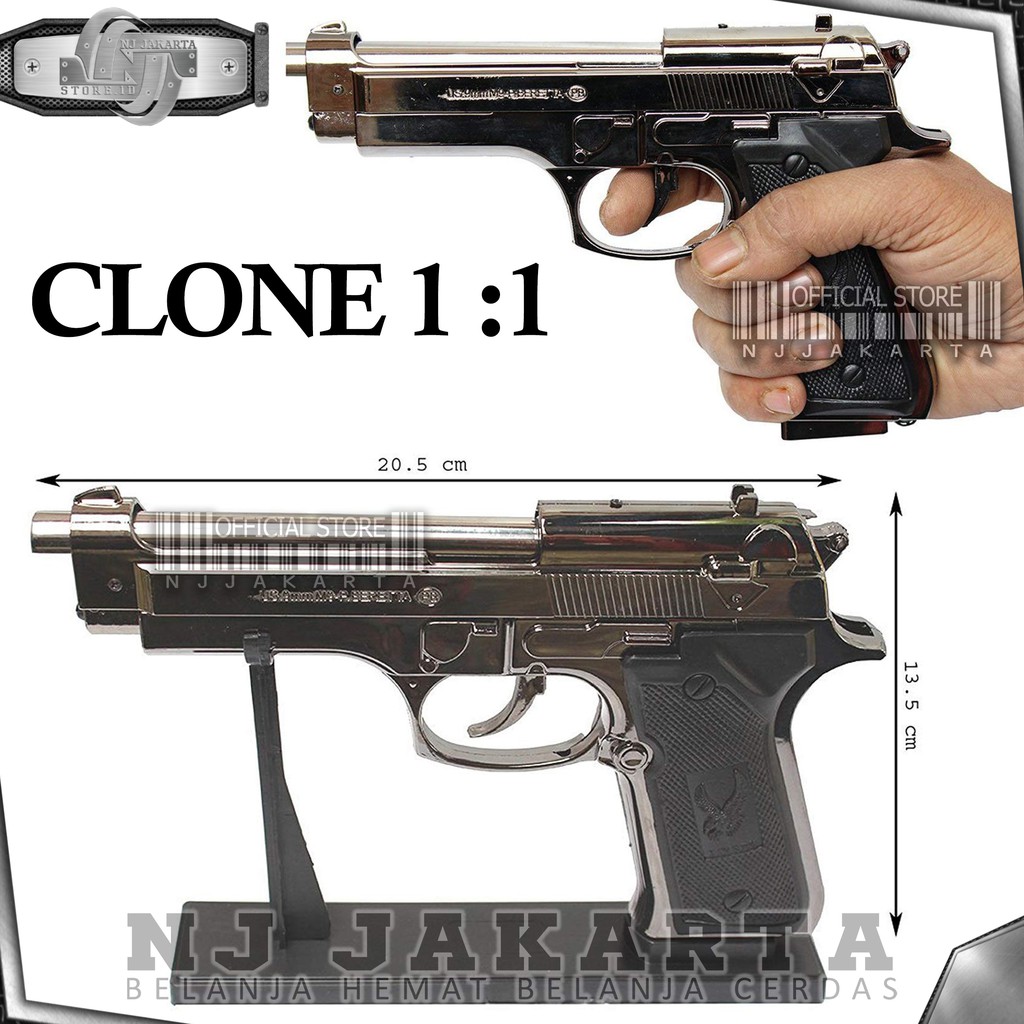 MANCIS KOREK API PISTOL 1 BANDING 1 LIGHTER BARETTA BISA DI KOKANG