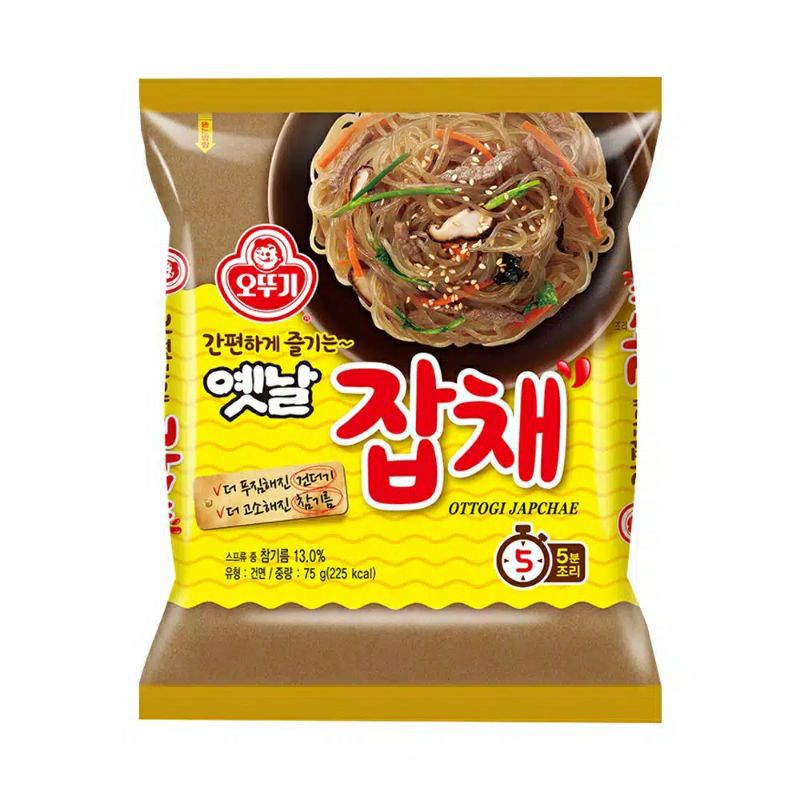 

Ottogi Yetnal Japchae Korean Stir Ftied Glass Noodle Vegetable Soun Korea 75g