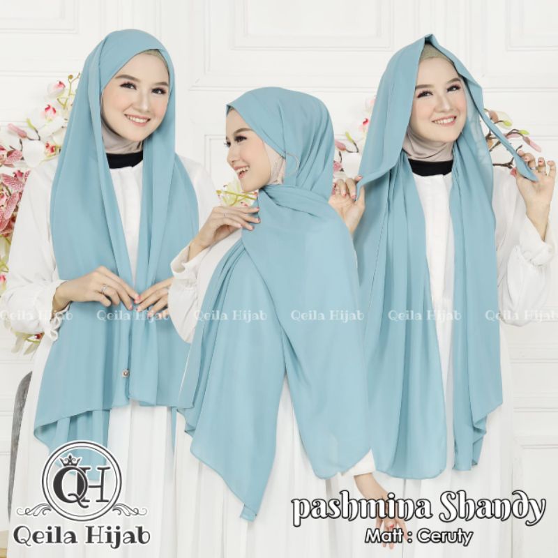 PASHMINA INSTAN PASHMINA MELAYU 3IN1