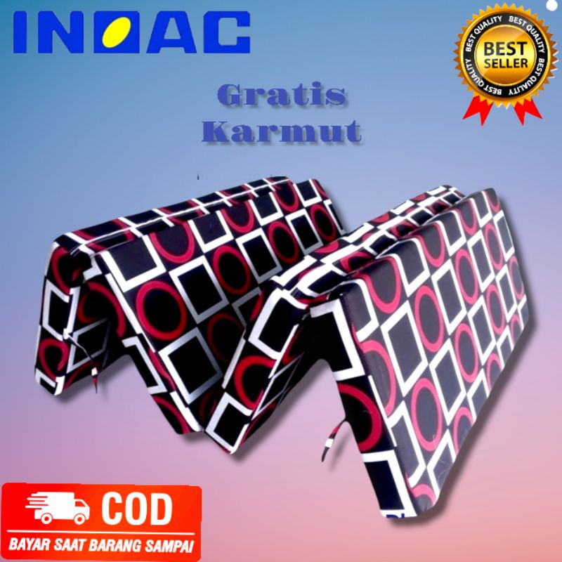 Kasur busa inoac lipat 4 uk 200x145x10