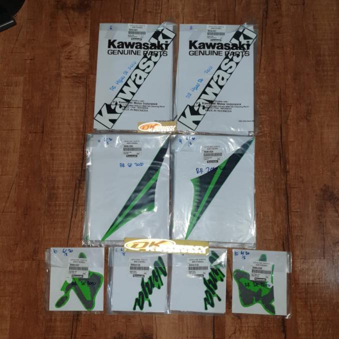 Stiker set ninja rr old se stiker original