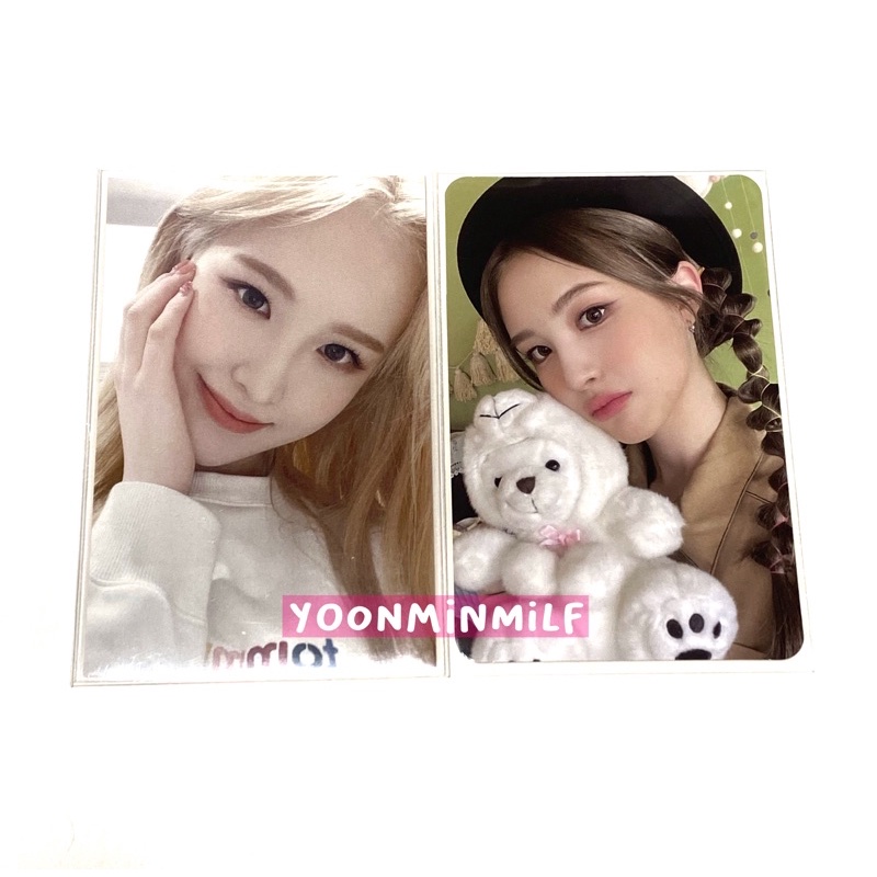 JAEHEE WEEEKLY WE PLAY TOWER RECORDS TOREC & SEASON GREETINGS 2022 SG2022 PHOTOCARD PC