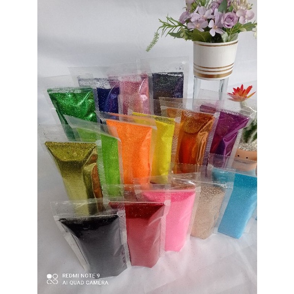 

gliter bubuk 10gram/serbuk gliter halus/gliter powder/art and craft