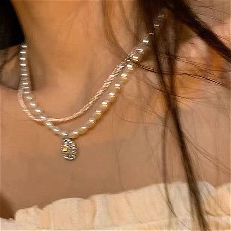 Kalung Mutiara Desain Mewah