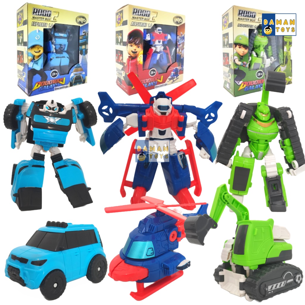 Mobil Mobilan / Robot / Mobil Robot / Mainan Robot / Mainan Boboiboy / Mainan Transformers