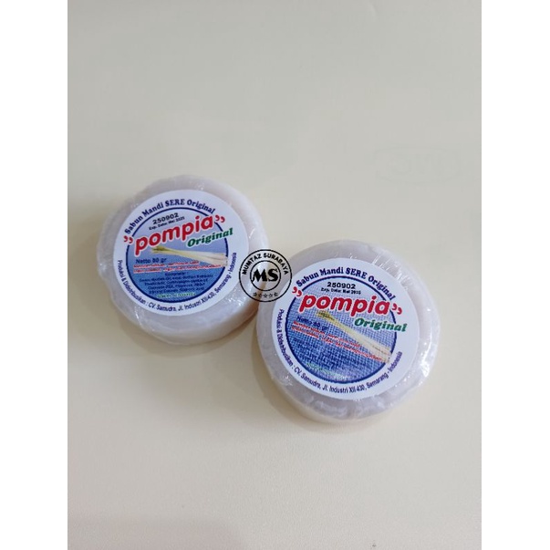 Sabun Sereh Pompia Original Sabun Mandi sereh Original Pompia bulat