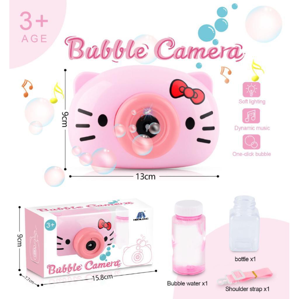 Termurah!! Bubble Camera / Mainan Anak Bubble Kamera Gelembung / Elektrik Bubble Camera Karakter