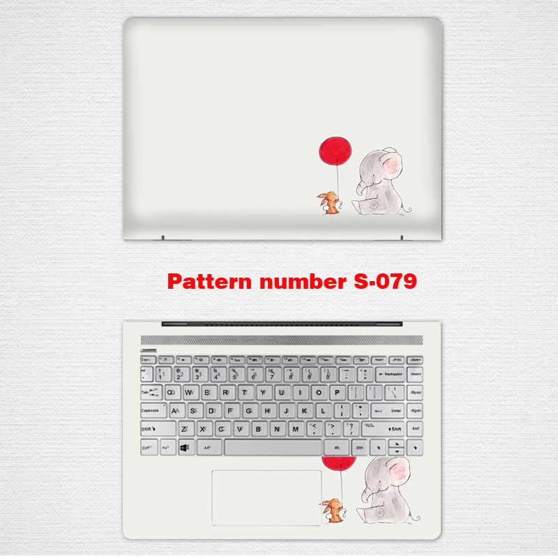 Stiker Skin Vinyl 2 Sisi Motif Kartun Lucu Untuk Laptop 11 / 12 / 13 / 14 / 15 / 17 Inch Lenovo E4-ITL ideapad 14 ALC7 G3 1514