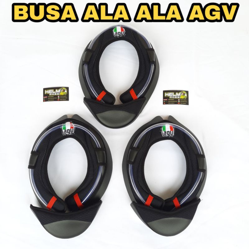 [COD] Neckroll - busa leher ala ala AGV chin guard dagu universal KYT INK NHK RSV AGV NOLAN ZEUS KBC