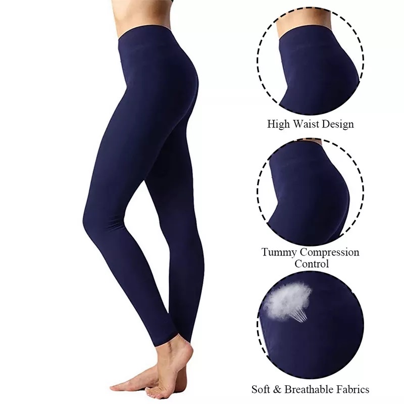 Beli 2 harga lebih hemat Legging panjang wanita polos warna hitam dan putih muat sampai bb 50 kg bahan spandex premium