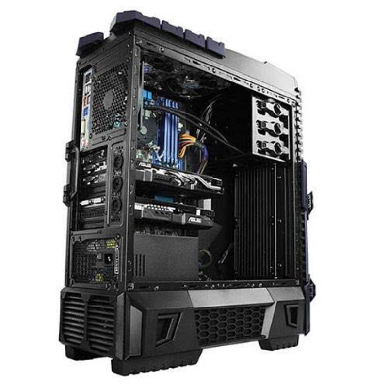 Casing Gaming Full Tower Raidmax AGUSTA Black Purple