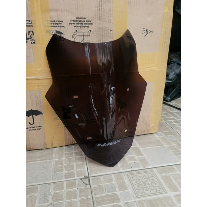 WINSHIELD WINDSHIELD TAMENG ANGIN VISOR COVER DEPAN YAMAHA NMAX 2020 MODEL VECTOR  39 CM AKSESORIS