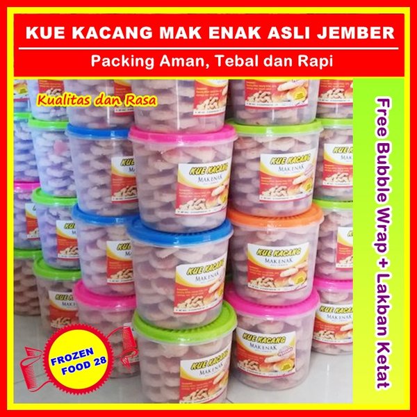 

penawaranspesial KUE KACANG MAK ENAK - kue Kering Asli Jember Murah