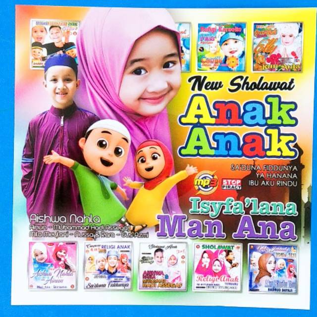 Kaset Mp3 Audio Musik Lagu Sholawat Anak Anak Terbaru Shopee Indonesia