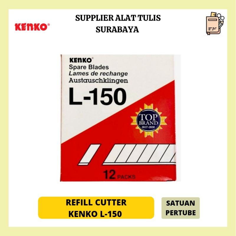 

REFILL ISI 5 CUTTER / PEMOTONG / SILET KENKO L - 150 ORIGINAL PISAU BESAR MURAH